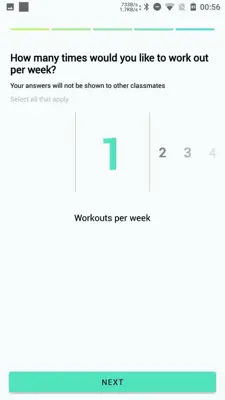 FitGrid android App screenshot 2